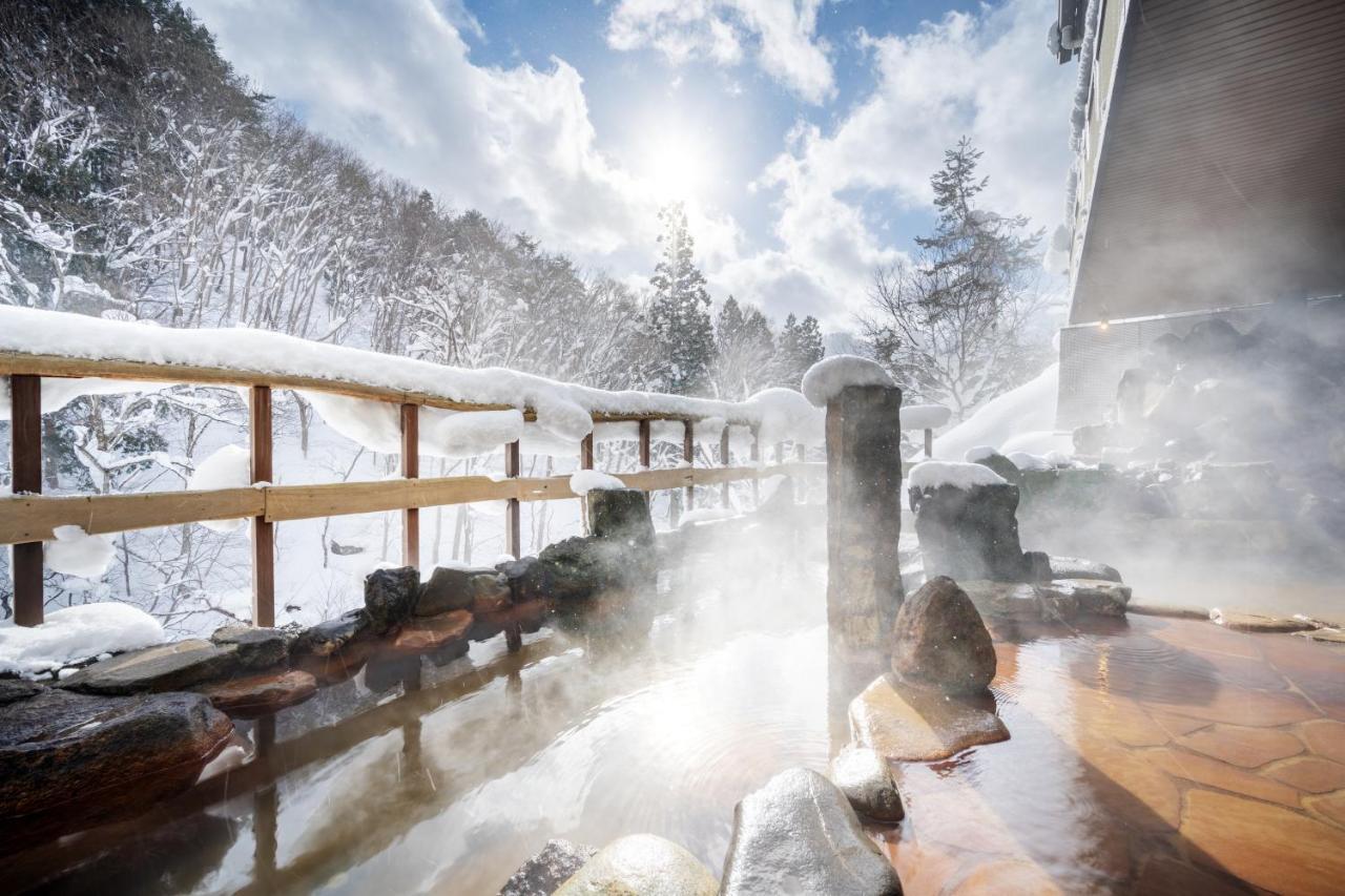 Yukemuri No Yado Inazumi Onsen Yuzawa  Eksteriør bilde